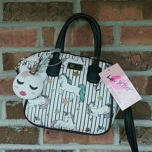 NWT Betsey Johnson Unicorn Purse